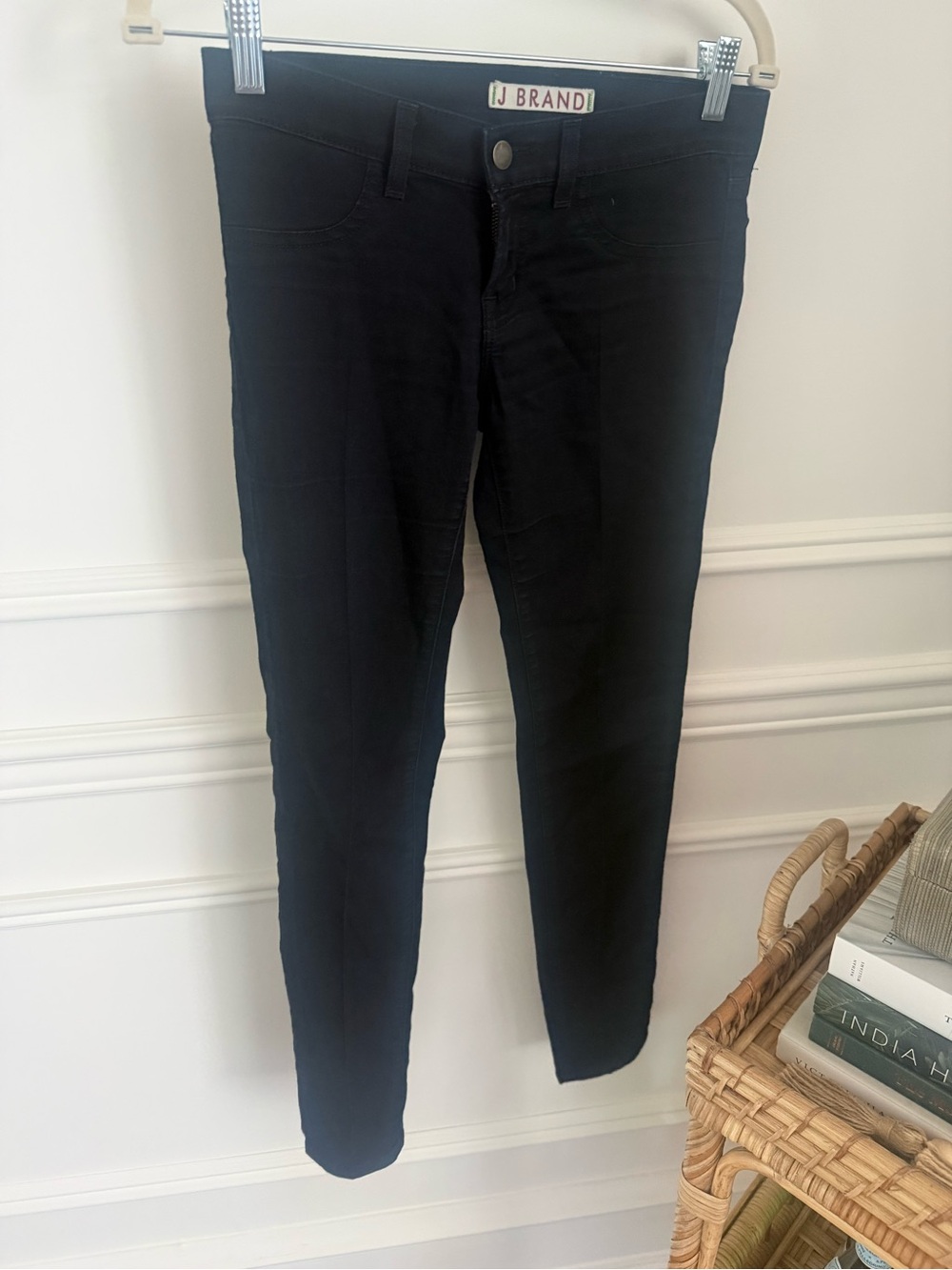 J Brand Black Slim Stretch pants
